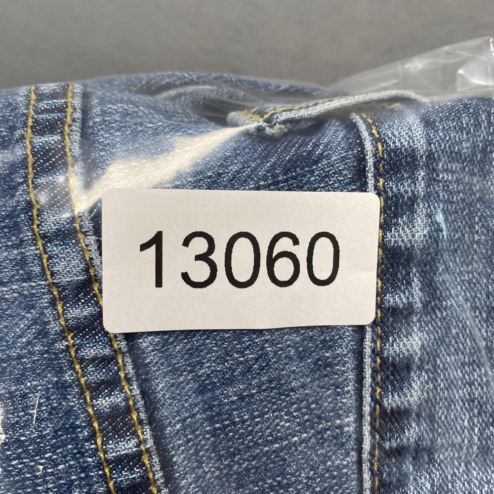 Agave Waterman Jeans Mens 38x28 Blue Relaxed Straight Denim Medium Wash Pants - Picture 14 of 14